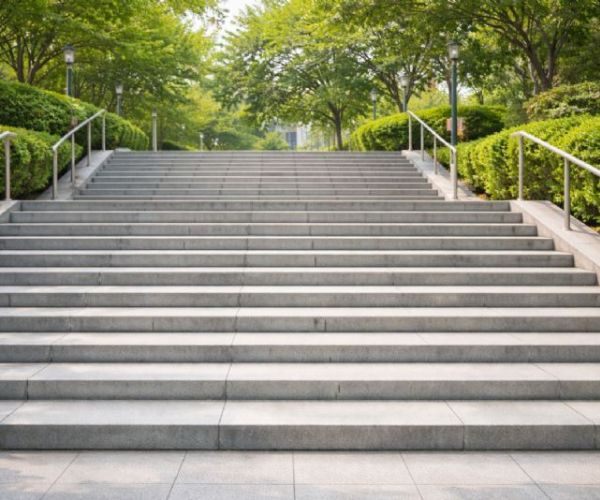 戶外水泥階梯施工重點：防滑、防裂與排水設計不可忽略